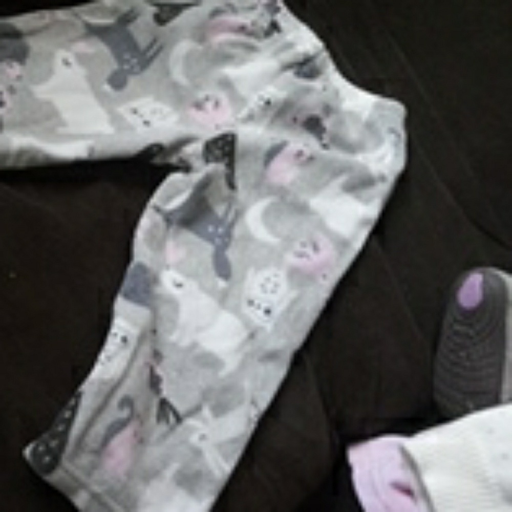 Pajama pants with characters